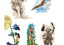 design professional children book characters and model sheets
